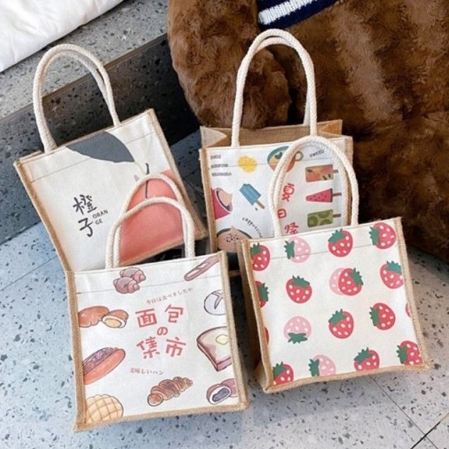 (SẴN 8 Mẫu) Túi Xách Cói Mini Họa Tiết Siêu Xinh Mẫu Mới Nhất | BigBuy360 - bigbuy360.vn