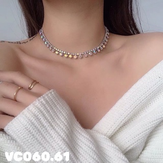 vòng cổ đính đá sang trọng