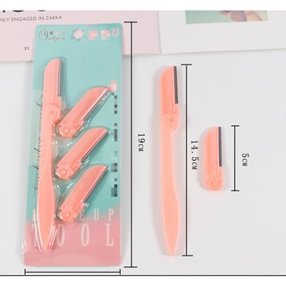 Dao cạo lông mày 4 lưỡi siêu rẻ