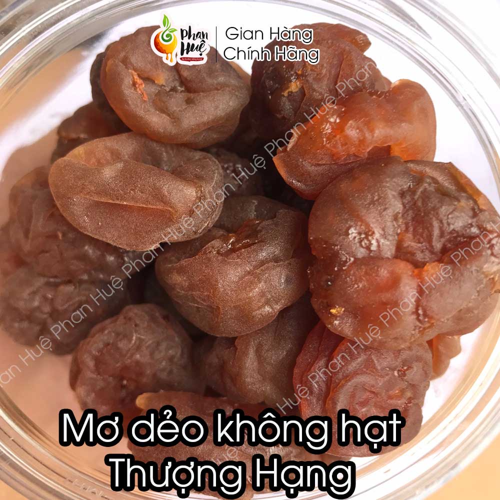 Mơ dẻo chua ngọt không hạt 100g 300g 500g - Ô Mai Phan Huệ. Không đường. Hàng xuất khẩu. Đặc sản Hà Nội