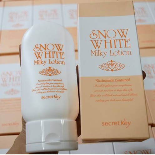 Sữa Dưỡng Trắng Da Secret Key Snow White Milky Lotion 120g