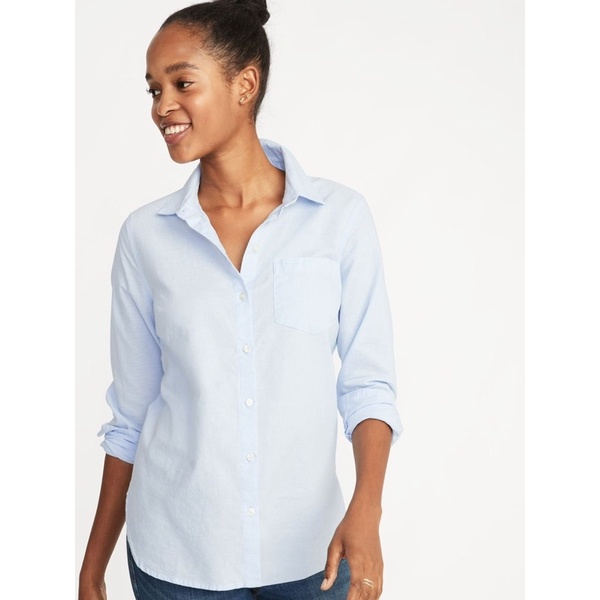 Áo sơ mi linen 2 màu