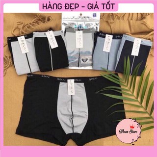 Quần lót nam combo 3 quần sịp nam túi zip bạc hàng xuất Nhật cao cấp