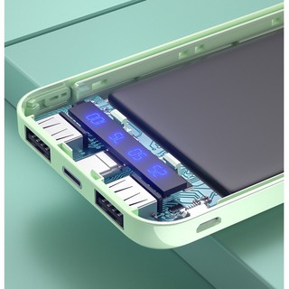 Pin Sạc dự phòng cao cấp WK WP161 - Dung lượng 10000mAh - màn hình LED