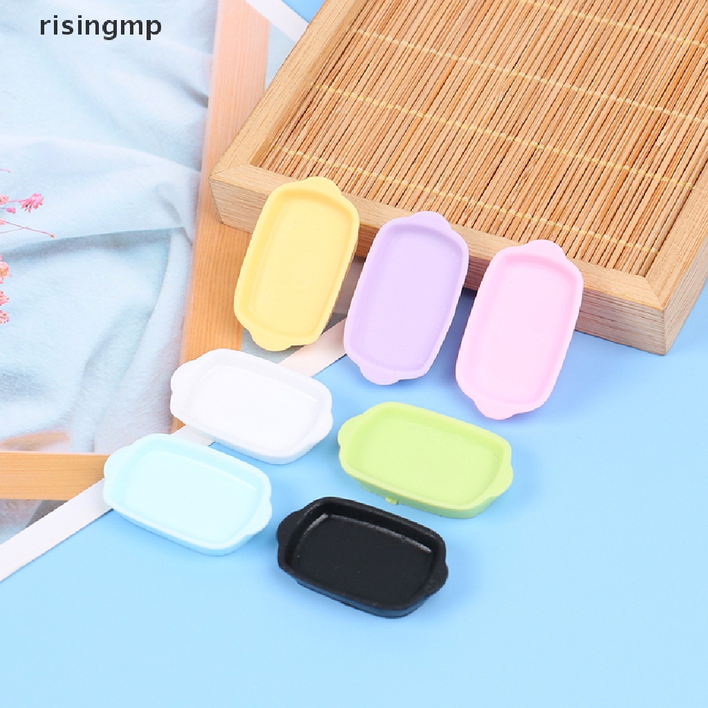 Chảo Nấu Ăn Mini Tỉ Lệ 1: 12 Trang Trí Nhà Búp Bê ♨Trên đó