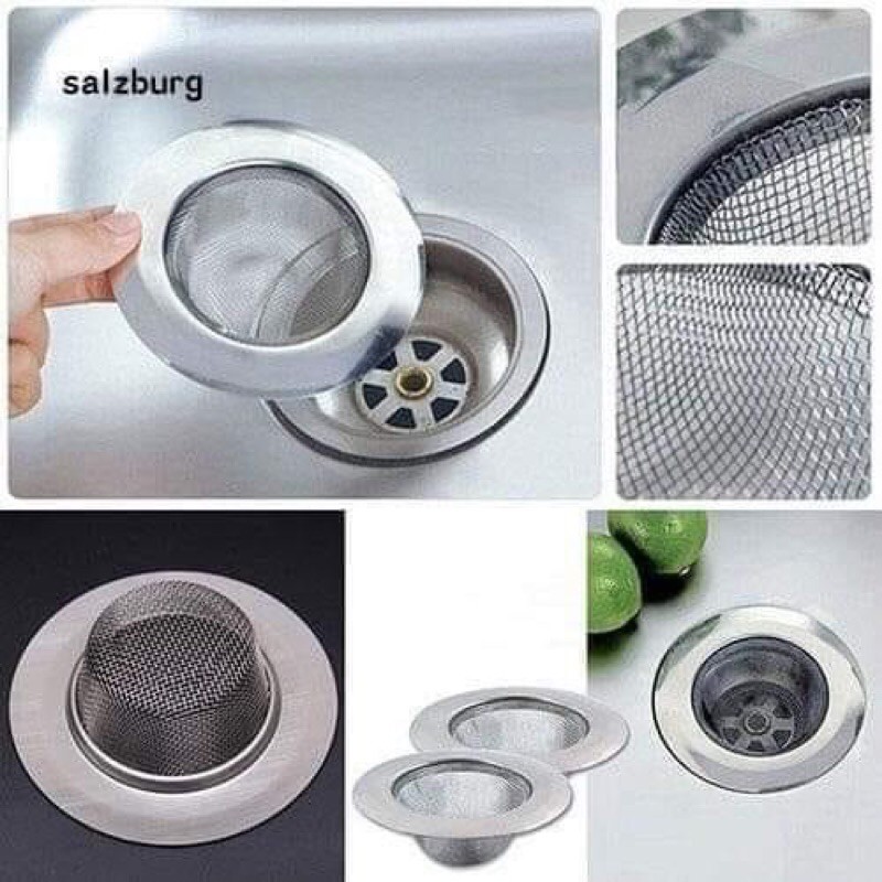 lọc rác inox bồn rửa bát
