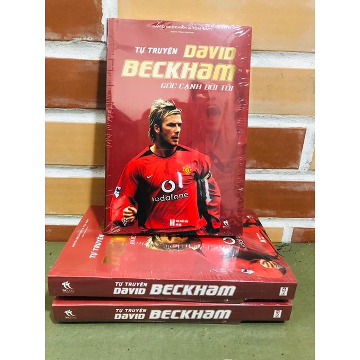 Sách thể thao Tự Truyện David Beckham Góc Cạnh Đời Tôi ( Tặng sổ tay)