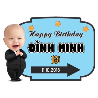 Bảng Tên Treo Sinh Nhật Cho Bé