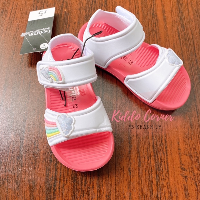 [FAFRINW05 giảm max 30k] Dép sandals George siêu nhẹ cho bé gái