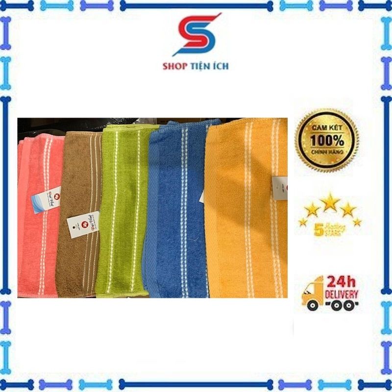 Khăn mặt cao cấp cotton 100% Đại Huệ xuất khẩu kích thước 30x50 mềm mịn