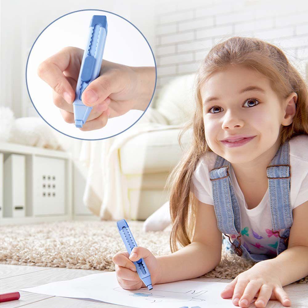 PEWANY Gôm Tẩy Dạng Kéo Có Thể Thu Gọn Tiện Dụng Cho Văn Phòng