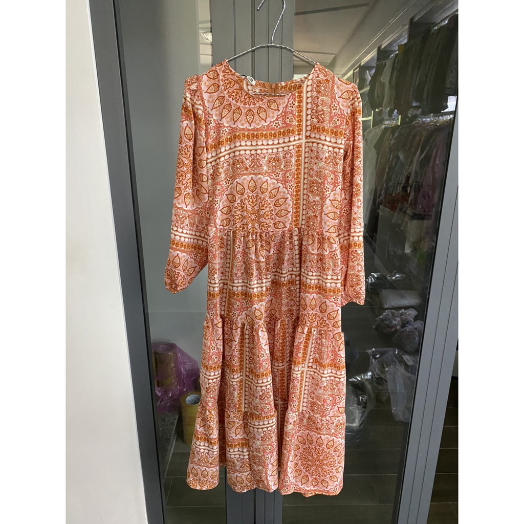 ĐẦM MAXI HỌA TIẾT NỮ TÍNH
