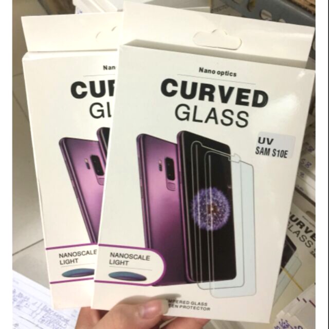 Kính cường Lực Full Màn UV samsung galaxy S10E chống tua cực tím