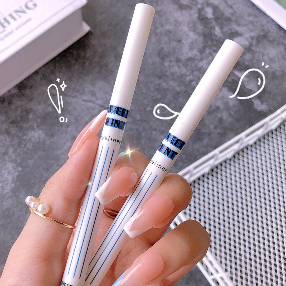 Bút kẻ mắt dạng lỏng Sweet Mint màu nâu thời trang Hàn Quốc sáng tạo cho nữ