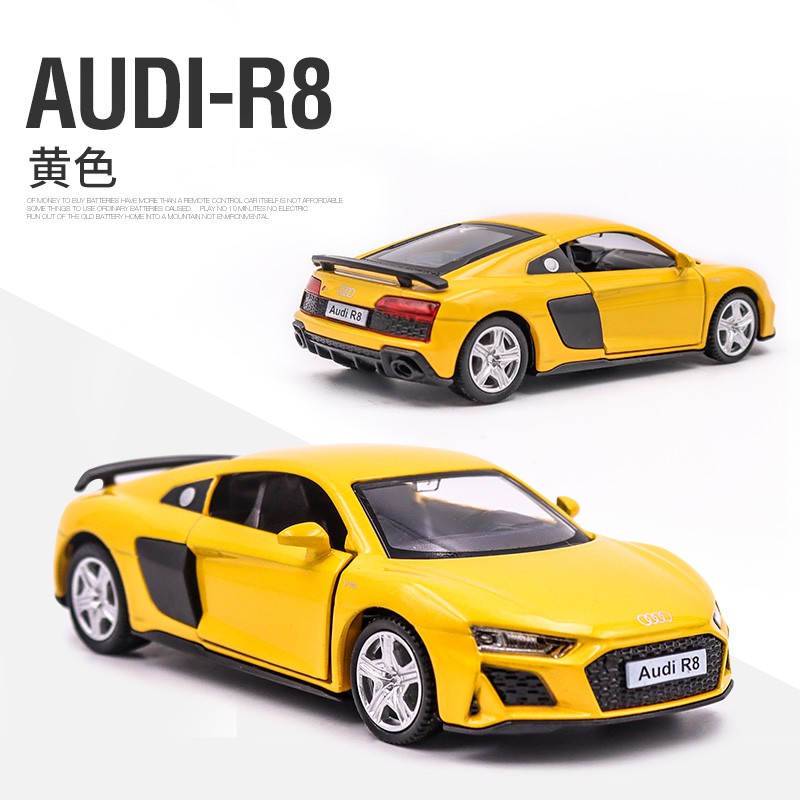 Rmz Mô Hình Xe Hơi Thể Thao audi r8 Bằng Hợp Kim Tỉ Lệ 1: 36