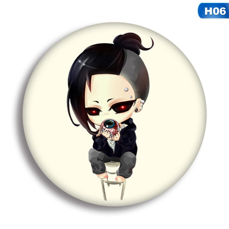 flowersqueen Ghim cài áo phong cách Anime Tokyo Ghoul