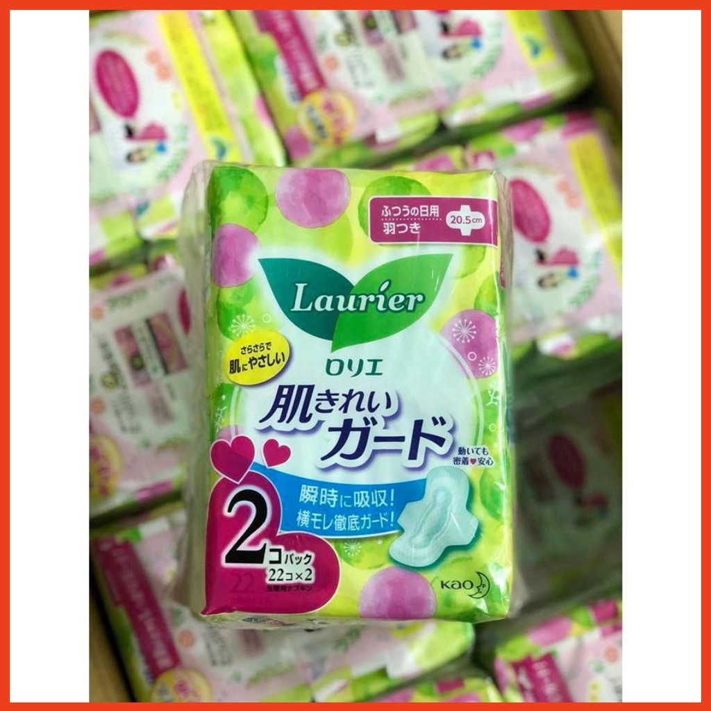 [Auth] SET 2 Băng vệ sinh Laurier Nhật Bản | BVS ngày đêm có cánh không cánh Nhật