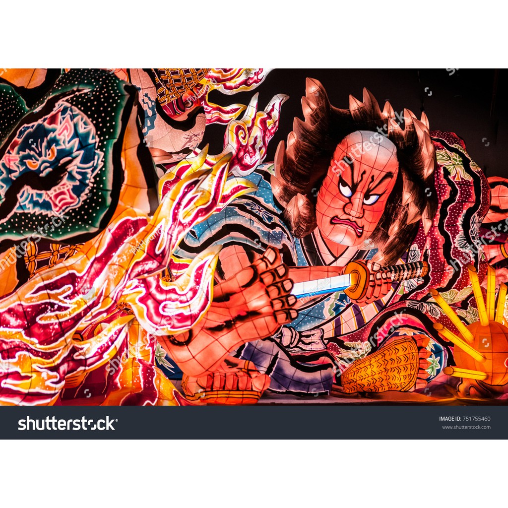 Tranh lụa 3d Samurai Nhật Bản SMRNB-03