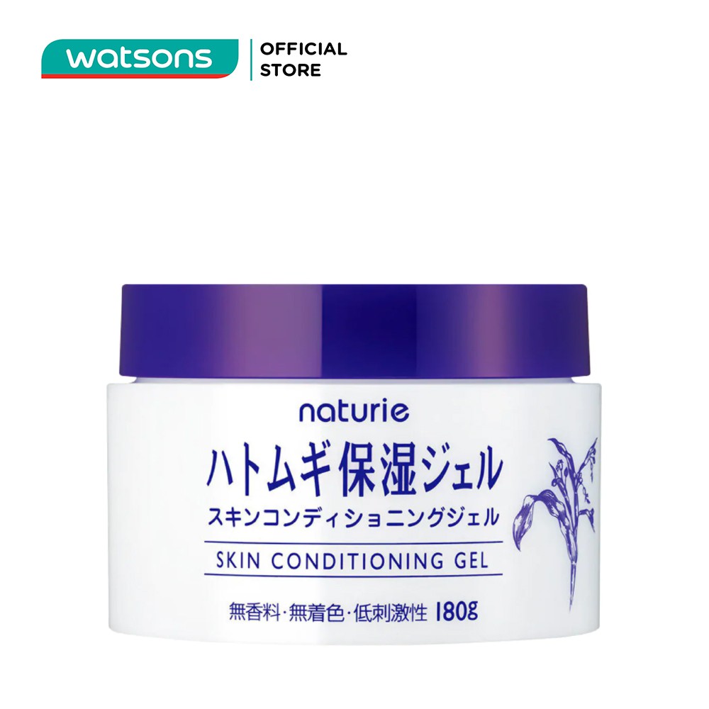 [Mã FMCGMALL giảm 8% đơn từ 250K] Gel Dưỡng Da Naturie Hatomugi Skin Conditioning Chiết Xuất Từ Hạt Cây Ý Dĩ 180g