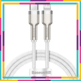 Cáp sạc nhanh iphone 20w - baseus cafule metal data- hàng chính hãng