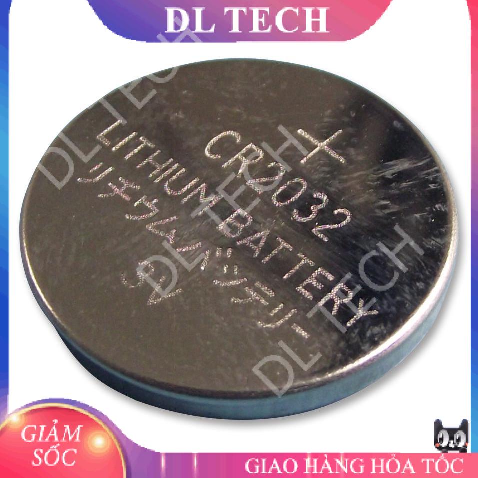 Pin cúc áo CMOS CR2032 Lithium 3V dùng cho các thiết bị điện tử DL TECH