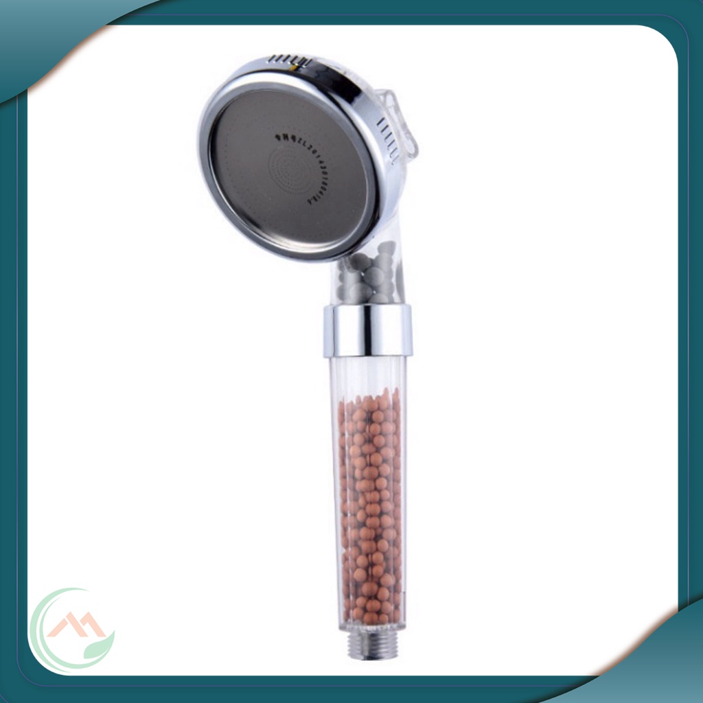 Tay sen tăng áp Size To bằng nhựa ABS trong có 3 chế độ nước siêu bền , có hạt Nano lọc khuẩn , lọc cặn bẩn- QM.TS021