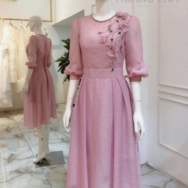 Vải tơ xước hồng