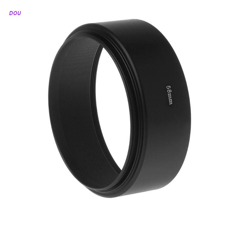 Loa che nắng ống kính máy ảnh 58mm cho Canon DSLR SLR