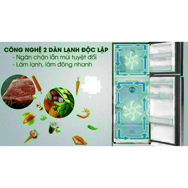 Tủ lạnh Samsung inverter 360 lít RT35K5982BS/SV