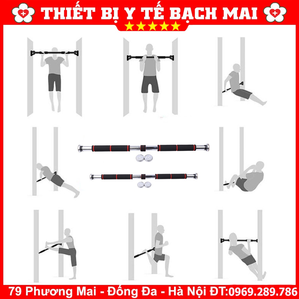 Xà Đơn Gắn Tường Di Động - Tuỳ Chỉnh Độ Dài Như Ý
