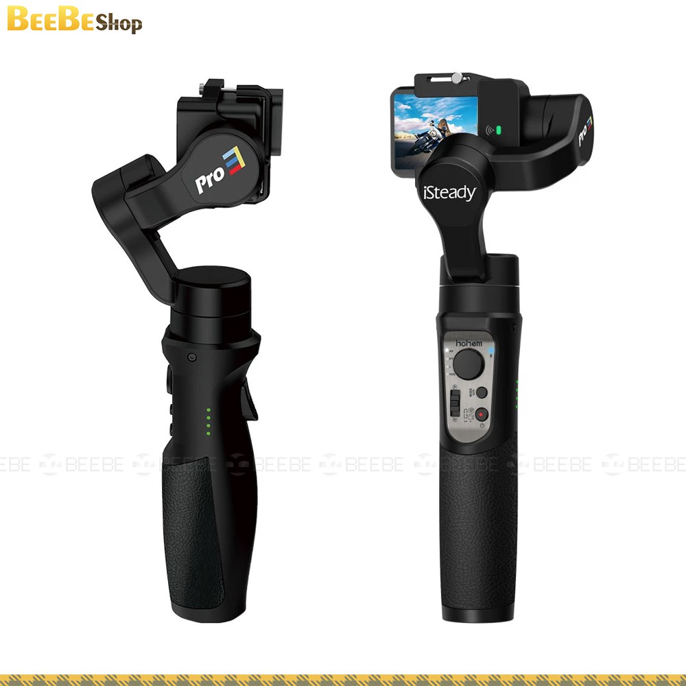 HOHEM iSteady Pro 3 - Gimbal Chống Rung Cho GoPro Hero, Camera Action, Chuẩn Chống Nước IPX4, Hoạt Động 12 Giờ, Kết Nối | BigBuy360 - bigbuy360.vn