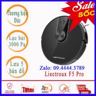 Robot hút bụi liectroux f5 pro máy hút bụi lau nhà tự động sạc thông minh f5pro lưu 5 bản đồ..