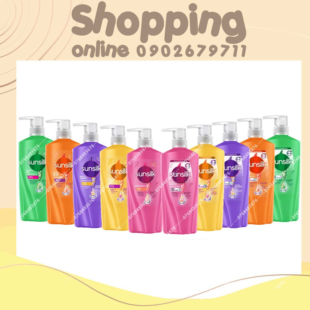 Dầu gội - Dầu xả Sunsilk Co-creations Thái Lan 425ml