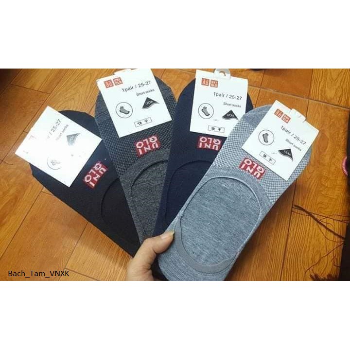 Vớ/Tất lười uniqlo VNXK kháng khuẩn co giãn ôm chân!