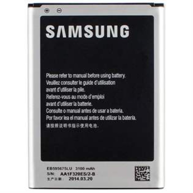 Pin samsung galaxy note 2 chính hãng