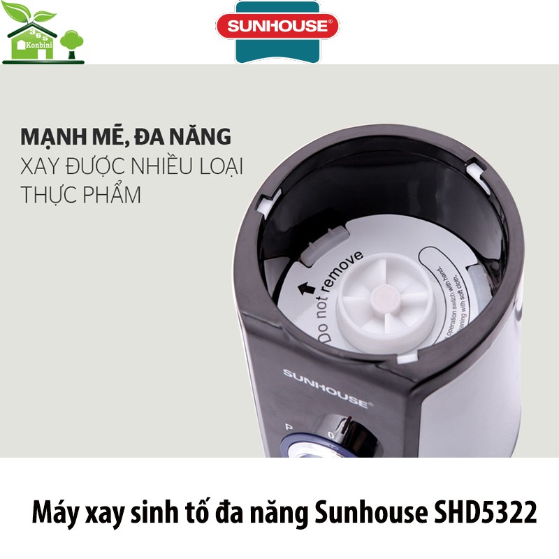 Máy Xay Sinh Tố Đa Năng Sunhouse SHD5322