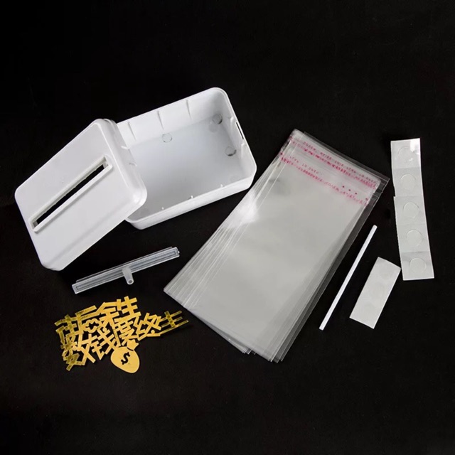 Hộp đựng tiền rút trong bánh sinh nhật 8x10x6cm