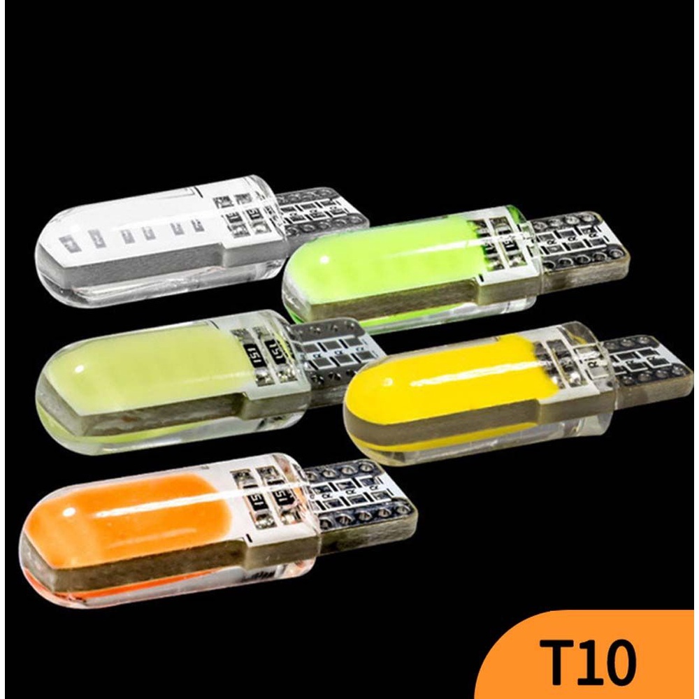 Đèn led T10 W5W 180 độ dùng làm đèn biển số xe hơi/xe tải nhiều màu tùy chọn