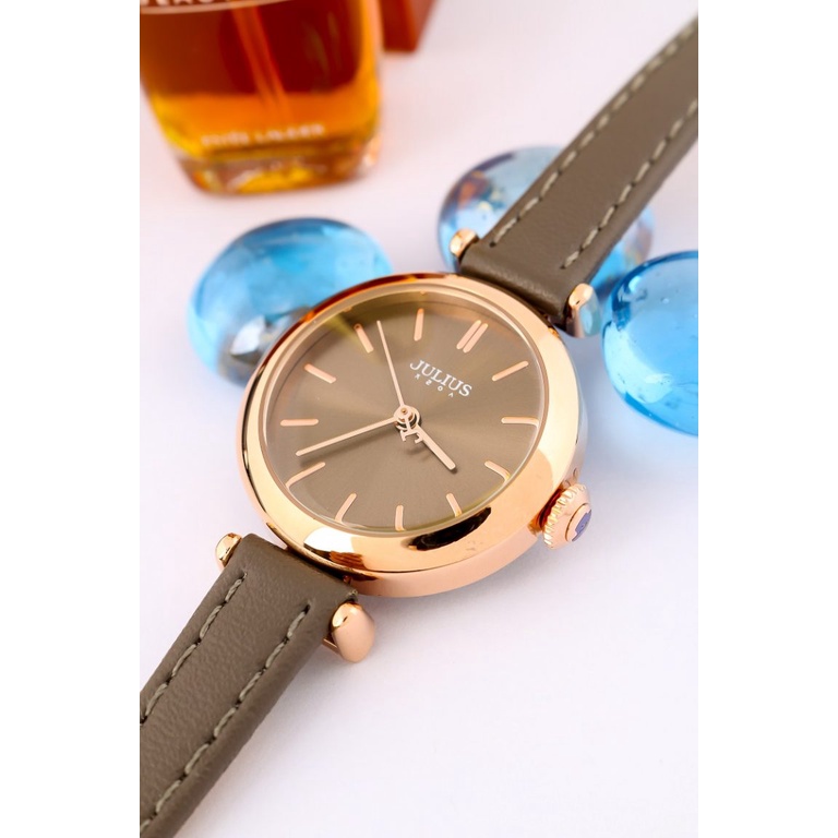[Mã BMLTA50 giảm 10% đơn 150K] Đồng hồ nữ dây da Julius Ja-1018 | BigBuy360 - bigbuy360.vn