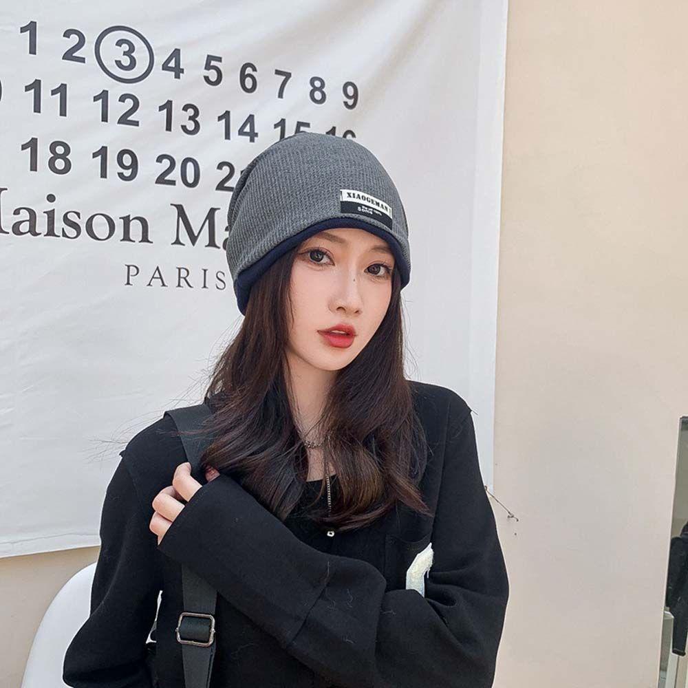 Mũ beanie Màu Trơn Phù Hợp Cho Mùa Thu Đông