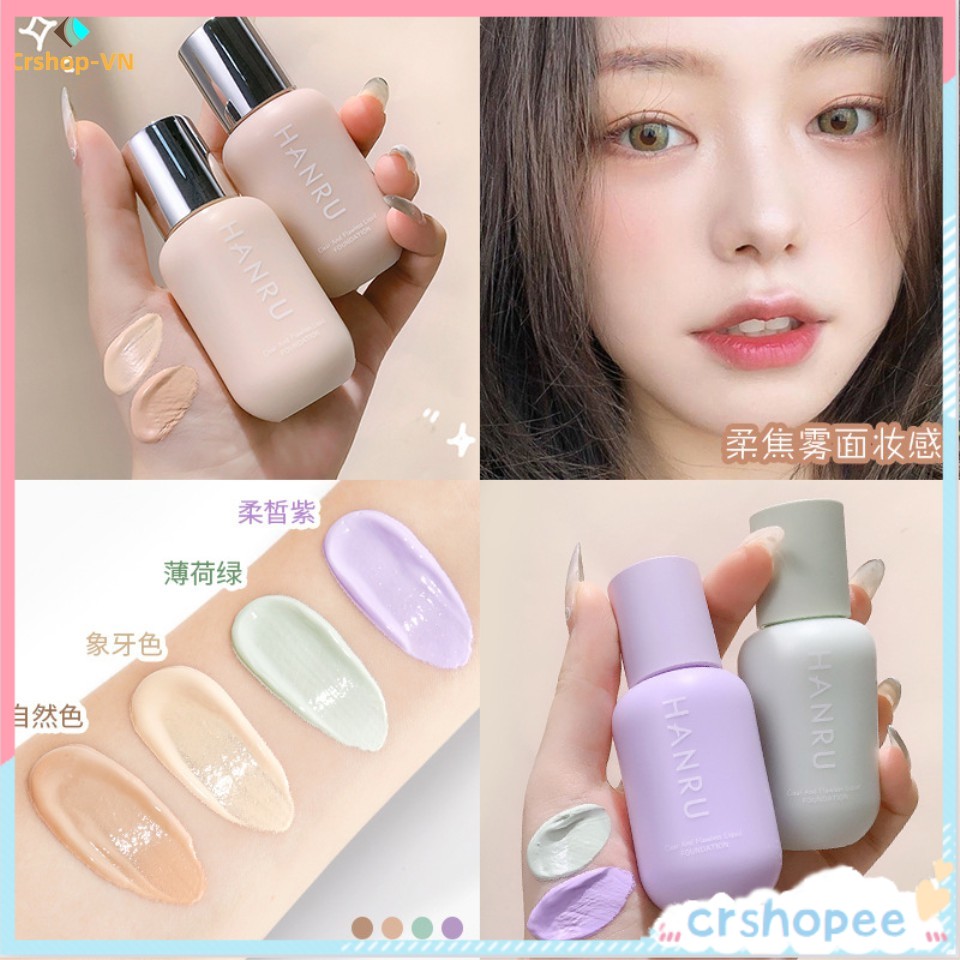 CR (Hàng Mới Về) 1 Kem Lót Che Khuyết Điểm Kiểm Soát Dầu Dưỡng Ẩm Màu Nude