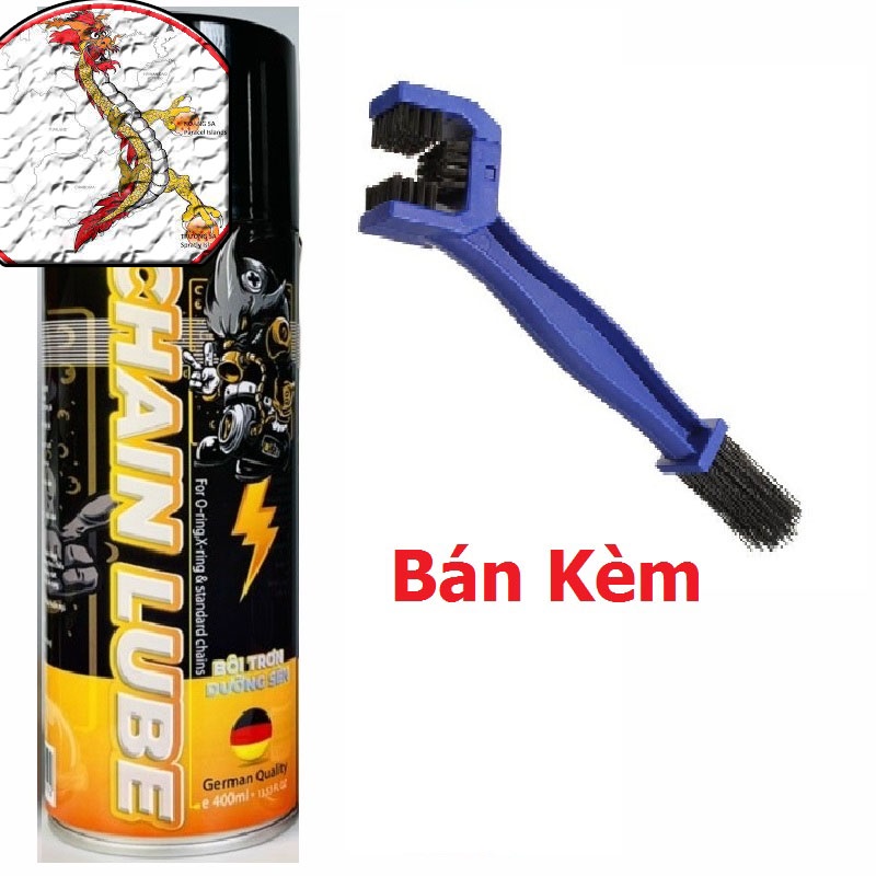 [Rẻ vô địch] Dưỡng Sên Sprayking ChainLube 400Ml, chai xịt dưỡng sên Sprayking 400ml bảo vệ sên(xích) tối đa và kinh tế