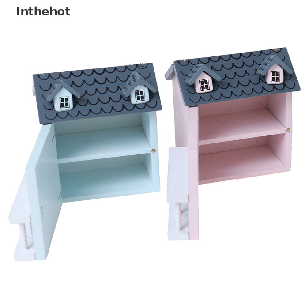 Mô Hình Ngôi Nhà Búp Bê Bằng Gỗ Dễ Thương Xinh Xắn