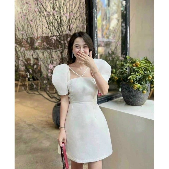 ĐẦM DỰ TIỆC DÂY HỞ LƯNG CHESY DRESS