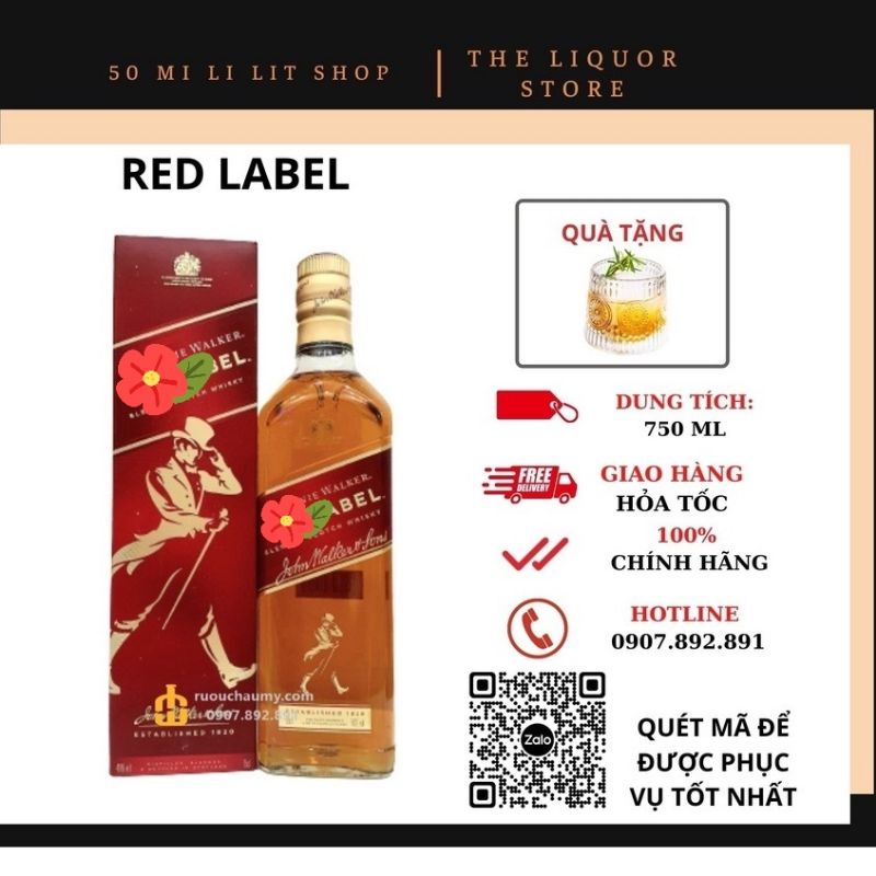 Chai Ông già chống gậy - Không hộp  700ml
