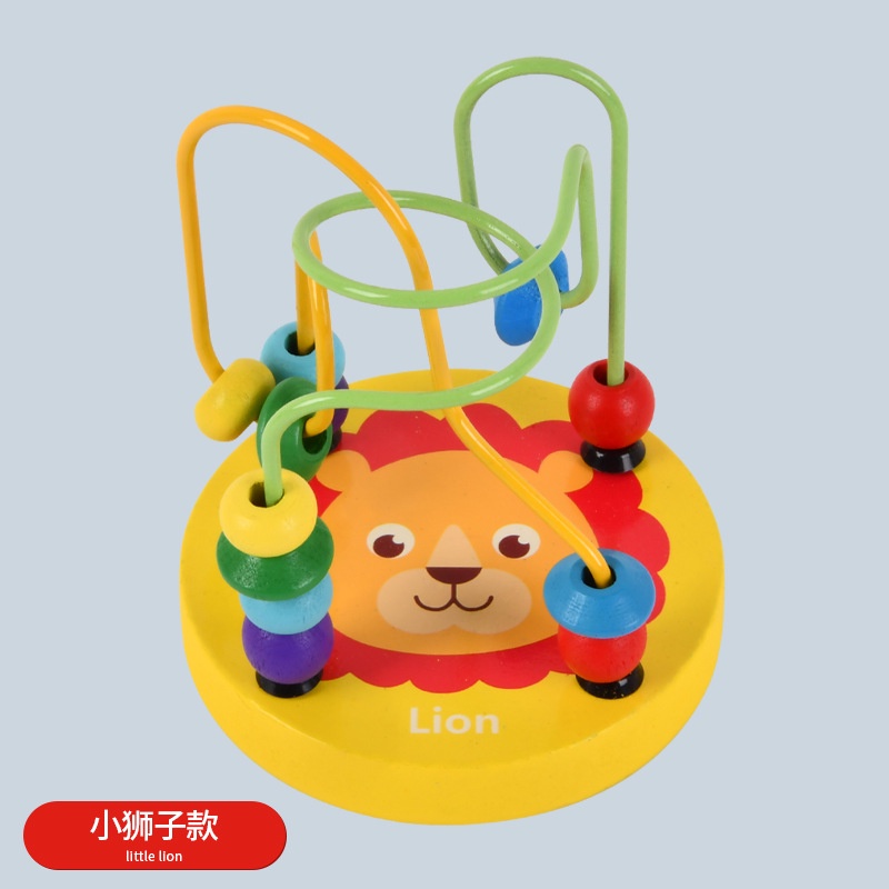 Đồ Chơi Hạt Gỗ mini Nhiều Màu Sắc Giáo Dục Sớm Cho Bé MY00245