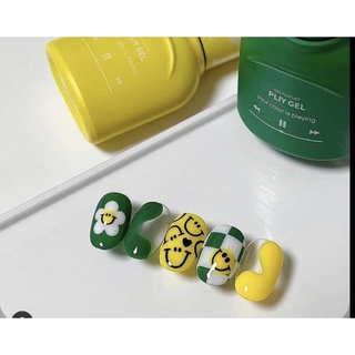 Nailbox ,10 móng úp thiết kế vẽ mặt cười.