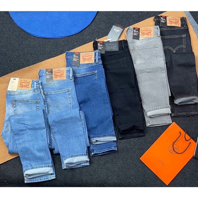 JEAN LEVIS VẢI DƯ HÃNG VNXK DÁNG SLIM FIT