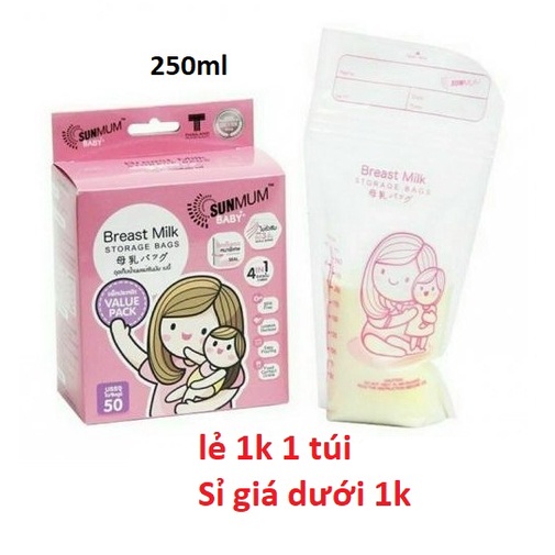 Túi trữ sữa hàn quốc cho mẹ