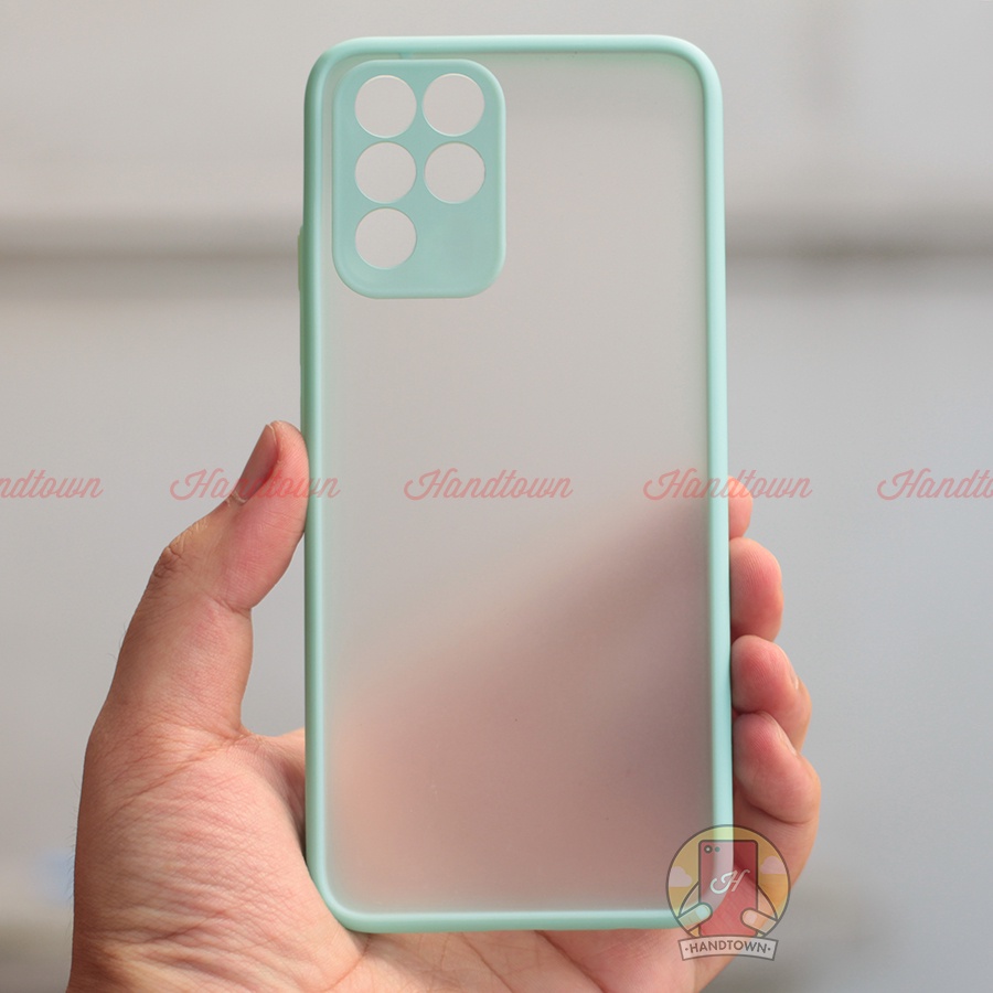 Ốp Samsung A22 M32 A32 A52 A72 A12 M12 M42 M62 4G 5G Galaxy Lưng Nhám Viền Màu Chống Sốc Trầy Xước Cao Cấp Bảo Vệ Camera